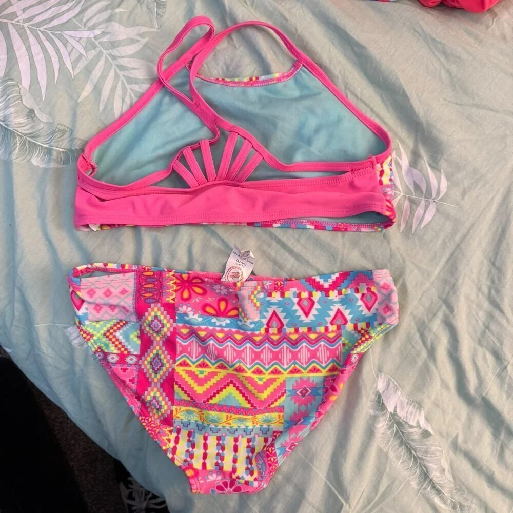 Wonder Nation 2-piece girl's swimsuit